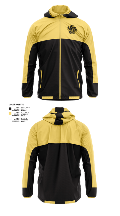 Pamlico County High School Track & Field 70448379 Windbreaker - 1