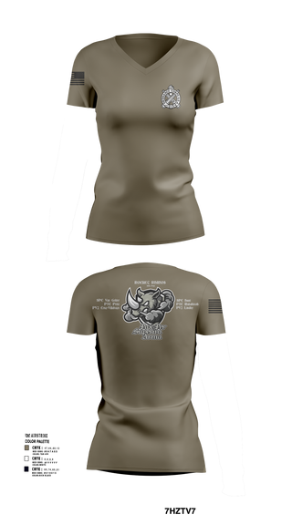 Womens Short Sleeve Vneck Shirt, Rocket Rhinos, , Teamtime, Team time, sublimation, custom sports apparel, team uniforms, spirit wear, spiritwear, sports uniforms, custom shirts, team store, custom team store, fundraiser sports, apparel fundraiser