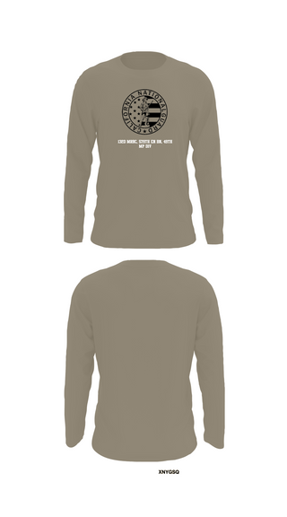 Long Sleeve Performance Shirt, 132d MRBC, 579th EN BN, 49th MP DIV, , Teamtime, Team time, sublimation, custom sports apparel, team uniforms, spirit wear, spiritwear, sports uniforms, custom shirts, team store, custom team store, fundraiser sports, apparel fundraiser