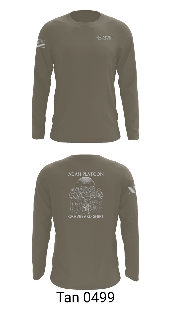 Long Sleeve Performance Shirt, Adam Platoon, , Teamtime, Team time, sublimation, custom sports apparel, team uniforms, spirit wear, spiritwear, sports uniforms, custom shirts, team store, custom team store, fundraiser sports, apparel fundraiser