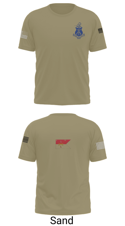 Pershing Rifles Troop L-1 10347059 Short Sleeve Performance Shirt - 96