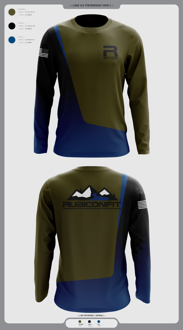 Long Sleeve Performance Shirt, RubiconFit, , Teamtime, Team time, sublimation, custom sports apparel, team uniforms, spirit wear, spiritwear, sports uniforms, custom shirts, team store, custom team store, fundraiser sports, apparel fundraiser