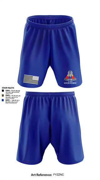 Athletic Shorts With Pockets, A Co, 2-13th Aviation Regiment, , Teamtime, Team time, sublimation, custom sports apparel, team uniforms, spirit wear, spiritwear, sports uniforms, custom shirts, team store, custom team store, fundraiser sports, apparel fundraiser