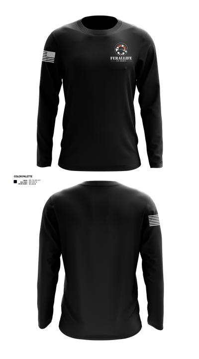 Ferallife Guards 79056222 Long Sleeve Performance Shirt 4
