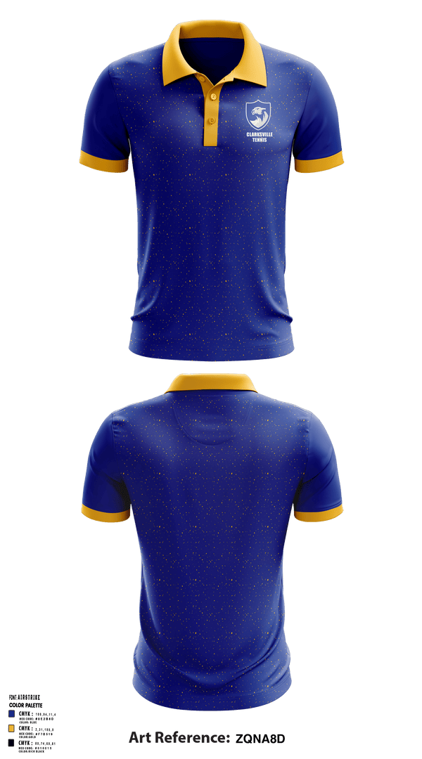 Short Sleeve Performance Polo, Clarksville Academy Tennis, Tennis, Teamtime, Team time, sublimation, custom sports apparel, team uniforms, spirit wear, spiritwear, sports uniforms, custom shirts, team store, custom team store, fundraiser sports, apparel fundraiser