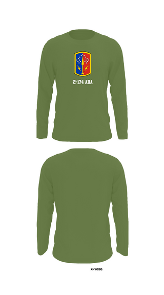 Long Sleeve Performance Shirt, 2-174 ADA, Army, Teamtime, Team time, sublimation, custom sports apparel, team uniforms, spirit wear, spiritwear, sports uniforms, custom shirts, team store, custom team store, fundraiser sports, apparel fundraiser