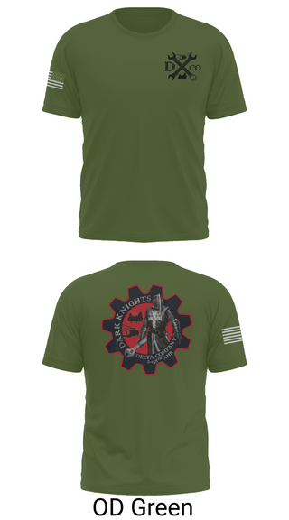 Short Sleeve Performance Shirt, D Co. 2-158th AHB, , Teamtime, Team time, sublimation, custom sports apparel, team uniforms, spirit wear, spiritwear, sports uniforms, custom shirts, team store, custom team store, fundraiser sports, apparel fundraiser