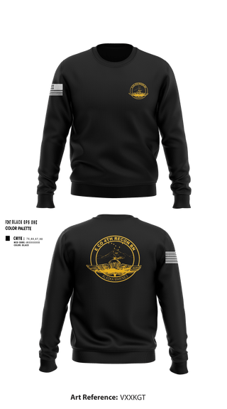 Crew Neck Sweatshirt, E Co 4th Recon BN, , Teamtime, Team time, sublimation, custom sports apparel, team uniforms, spirit wear, spiritwear, sports uniforms, custom shirts, team store, custom team store, fundraiser sports, apparel fundraiser