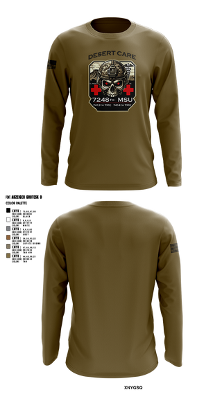 Long Sleeve Performance Shirt, 7248th MSU, , Teamtime, Team time, sublimation, custom sports apparel, team uniforms, spirit wear, spiritwear, sports uniforms, custom shirts, team store, custom team store, fundraiser sports, apparel fundraiser