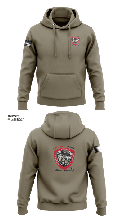 Northwest Georgia Young Marines 76347132 Hoodie - 3