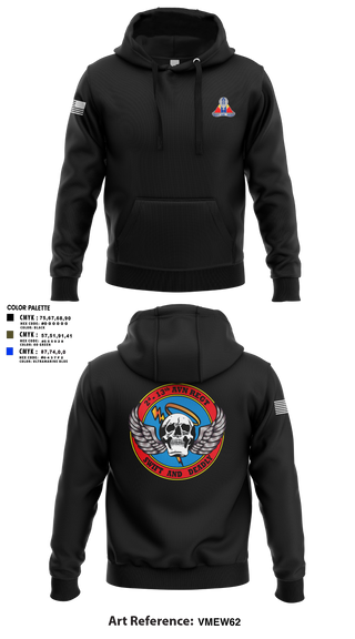 Hoodie, A Co, 2-13th Aviation Regiment, , Teamtime, Team time, sublimation, custom sports apparel, team uniforms, spirit wear, spiritwear, sports uniforms, custom shirts, team store, custom team store, fundraiser sports, apparel fundraiser