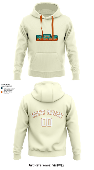 Hoodie, Midwest Monsters, Men's Basketball, Teamtime, Team time, sublimation, custom sports apparel, team uniforms, spirit wear, spiritwear, sports uniforms, custom shirts, team store, custom team store, fundraiser sports, apparel fundraiser