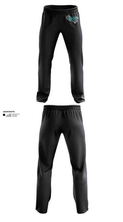 Bonney Lake Panthers Tennis 67829590 Sweatpants - 1