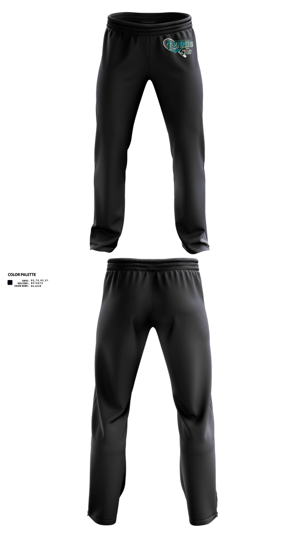 Sweatpants, Bonney Lake Panthers Tennis, Tennis, Teamtime, Team time, sublimation, custom sports apparel, team uniforms, spirit wear, spiritwear, sports uniforms, custom shirts, team store, custom team store, fundraiser sports, apparel fundraiser