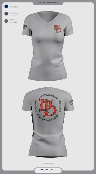 Womens Short Sleeve Vneck Shirt, B Shift, , Teamtime, Team time, sublimation, custom sports apparel, team uniforms, spirit wear, spiritwear, sports uniforms, custom shirts, team store, custom team store, fundraiser sports, apparel fundraiser