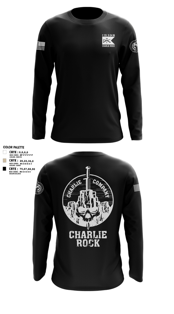 Long Sleeve Performance Shirt, Charlie Rock, , Teamtime, Team time, sublimation, custom sports apparel, team uniforms, spirit wear, spiritwear, sports uniforms, custom shirts, team store, custom team store, fundraiser sports, apparel fundraiser