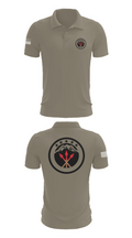 593rd esc 84588432 Short Sleeve Performance Polo - 67