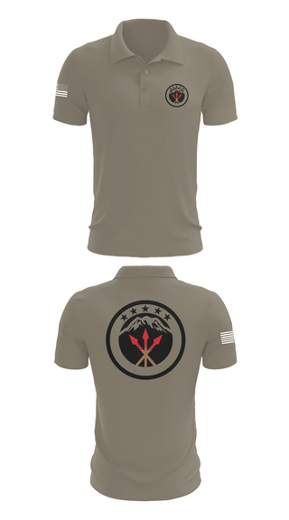 Short Sleeve Performance Polo, 593rd esc, , Teamtime, Team time, sublimation, custom sports apparel, team uniforms, spirit wear, spiritwear, sports uniforms, custom shirts, team store, custom team store, fundraiser sports, apparel fundraiser