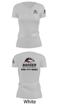 Badger Earthworks 92800720 Women's Short Sleeve V-neck Shirt - 19