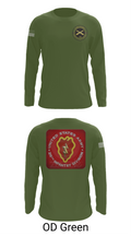 25th infantry division C-Btry 1/8 FA 8241745 Long Sleeve Performance Shirt 46