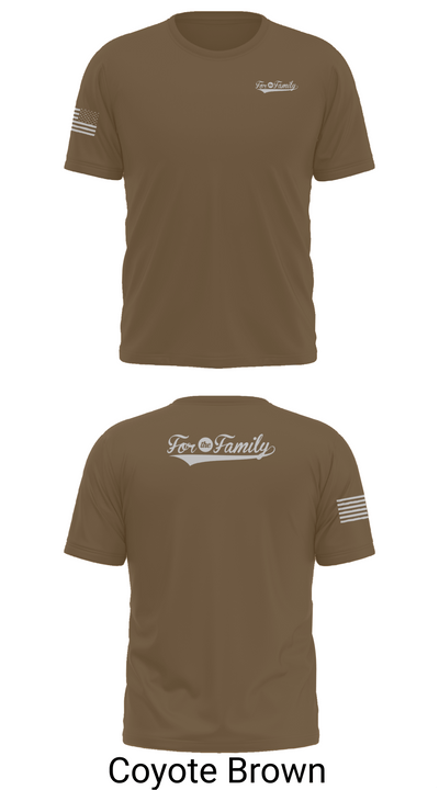 For The Family 85237509 Old School Cotton Feel Shirt - 10