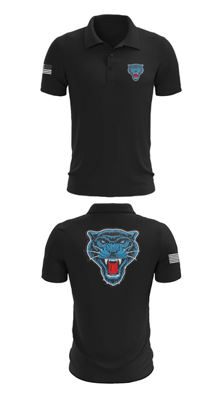 Short Sleeve Performance Polo, Blue Panthers, , Teamtime, Team time, sublimation, custom sports apparel, team uniforms, spirit wear, spiritwear, sports uniforms, custom shirts, team store, custom team store, fundraiser sports, apparel fundraiser
