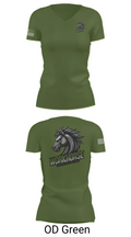 224th MI 54422647 Women's Short Sleeve V-neck Shirt - 48