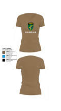 D Co 436th CA BN 62553628 Women's Short Sleeve V-neck Shirt - 4
