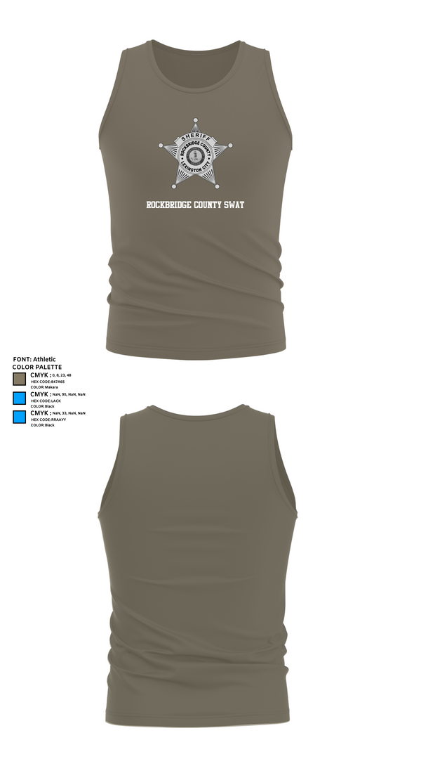 Tank Top, Rockbridge County SWAT, , Teamtime, Team time, sublimation, custom sports apparel, team uniforms, spirit wear, spiritwear, sports uniforms, custom shirts, team store, custom team store, fundraiser sports, apparel fundraiser