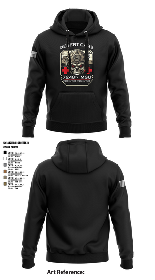 Hoodie, 7248th MSU, , Teamtime, Team time, sublimation, custom sports apparel, team uniforms, spirit wear, spiritwear, sports uniforms, custom shirts, team store, custom team store, fundraiser sports, apparel fundraiser