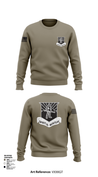 Crew Neck Sweatshirt, WVU AROTC, , Teamtime, Team time, sublimation, custom sports apparel, team uniforms, spirit wear, spiritwear, sports uniforms, custom shirts, team store, custom team store, fundraiser sports, apparel fundraiser