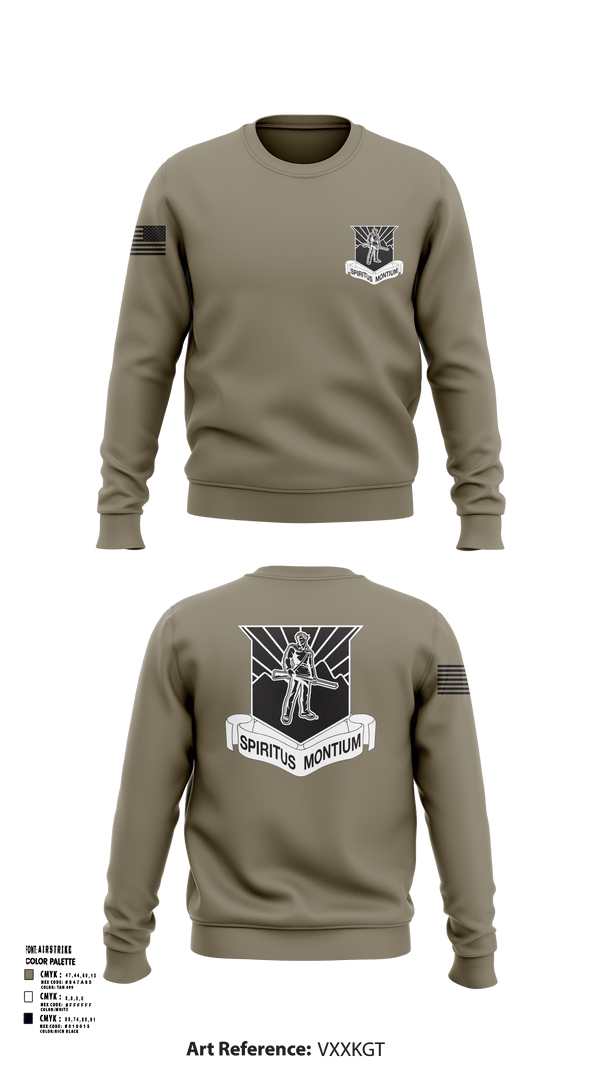Crew Neck Sweatshirt, WVU AROTC, , Teamtime, Team time, sublimation, custom sports apparel, team uniforms, spirit wear, spiritwear, sports uniforms, custom shirts, team store, custom team store, fundraiser sports, apparel fundraiser