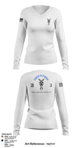 Apocalypse Platoon 49394201 Women's Long Sleeve V-neck Shirt - 106