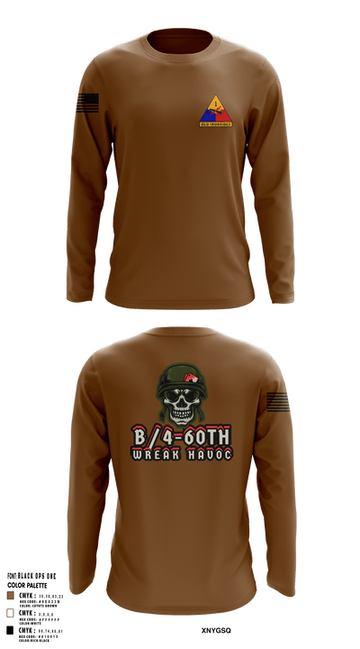 B/4-60TH ADAR 86243998 Long Sleeve Performance Shirt 105 (1)