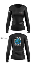 NMCB 4 38058796 Women's Long Sleeve V-neck Shirt - 2