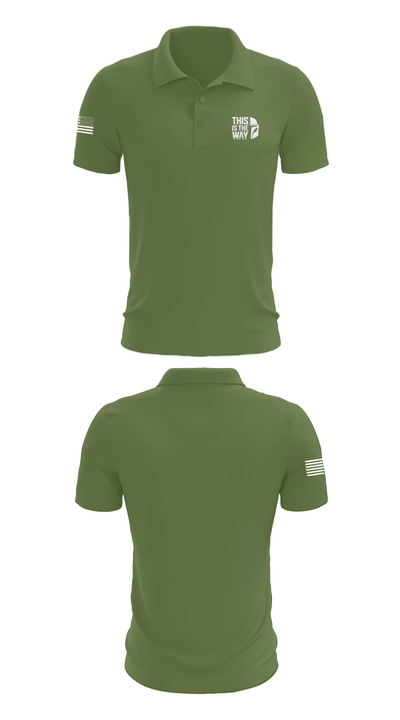 602nd Trans Det 75449921 Short Sleeve Performance Polo - 47