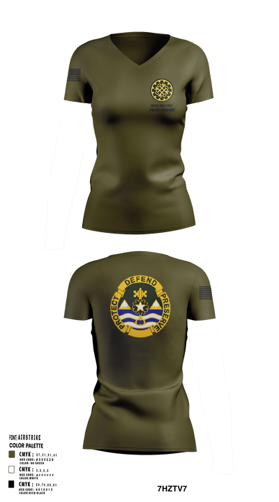 46 MP CO 62562841 Women's Short Sleeve V-neck Shirt - 112