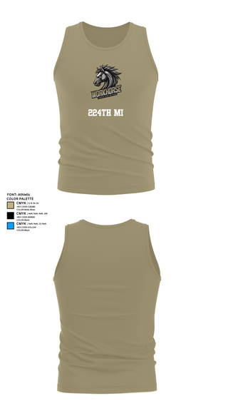 Tank Top, 224th MI, Army, Teamtime, Team time, sublimation, custom sports apparel, team uniforms, spirit wear, spiritwear, sports uniforms, custom shirts, team store, custom team store, fundraiser sports, apparel fundraiser
