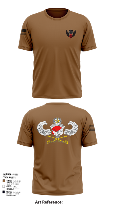 Dog troop 1-509th 97427041 Short Sleeve Performance Shirt - 101