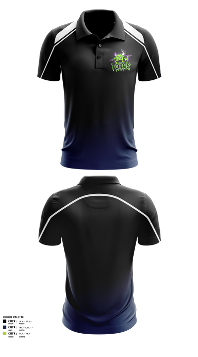 Northeast Toros Football 18068925 Short Sleeve Performance Polo - 7