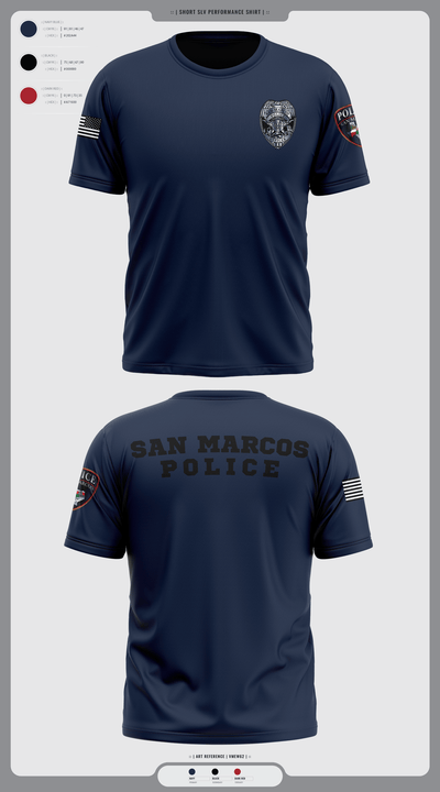 San marcos police - field force 1789471 Old School Cotton Feel Shirt - 10