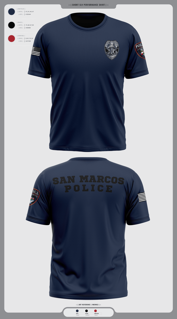 Old School Cotton Feel Shirt, San marcos police - field force, Police, Teamtime, Team time, sublimation, custom sports apparel, team uniforms, spirit wear, spiritwear, sports uniforms, custom shirts, team store, custom team store, fundraiser sports, apparel fundraiser