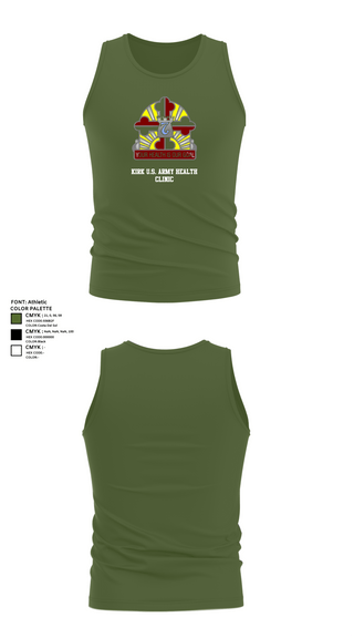 Tank Top, Kirk U.S. Army Health Clinic, , Teamtime, Team time, sublimation, custom sports apparel, team uniforms, spirit wear, spiritwear, sports uniforms, custom shirts, team store, custom team store, fundraiser sports, apparel fundraiser