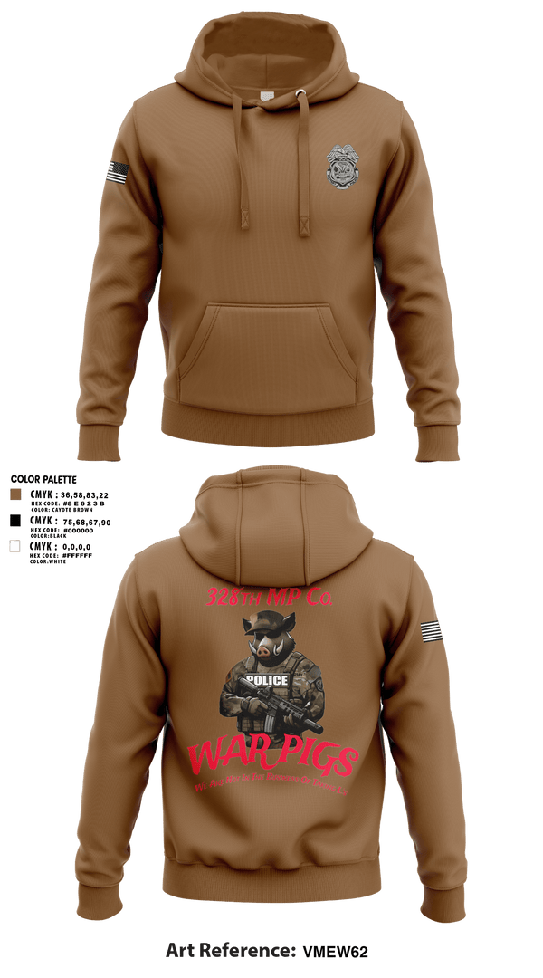 Hoodie, 328th MP Co., , Teamtime, Team time, sublimation, custom sports apparel, team uniforms, spirit wear, spiritwear, sports uniforms, custom shirts, team store, custom team store, fundraiser sports, apparel fundraiser