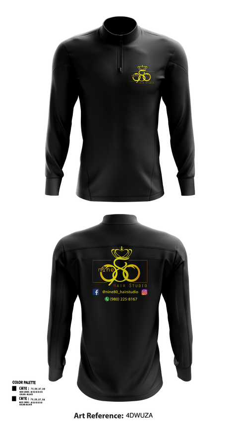 Quarter Zip Jacket, Nine80, , Teamtime, Team time, sublimation, custom sports apparel, team uniforms, spirit wear, spiritwear, sports uniforms, custom shirts, team store, custom team store, fundraiser sports, apparel fundraiser