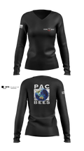 NMCB 4 38058796 Women's Long Sleeve V-neck Shirt - 4