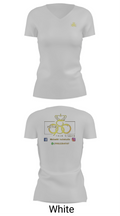Nine80 78489102 Women's Short Sleeve V-neck Shirt - 19