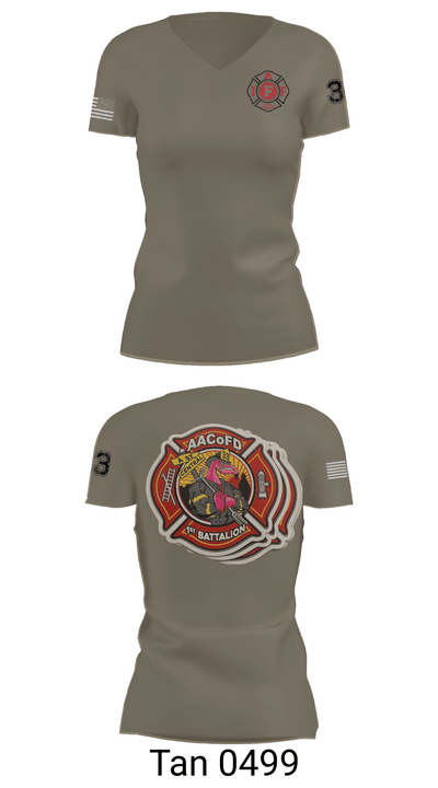 Glen Burnie 74238111 Women's Short Sleeve V-neck Shirt - 68
