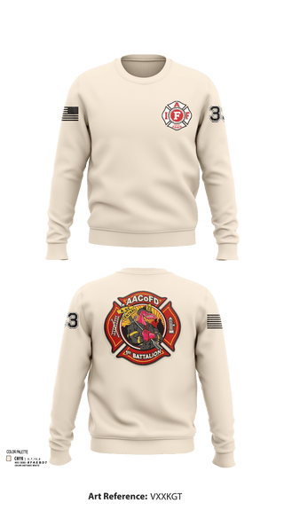 Crew Neck Sweatshirt, Glen Burnie, Fire Department, Teamtime, Team time, sublimation, custom sports apparel, team uniforms, spirit wear, spiritwear, sports uniforms, custom shirts, team store, custom team store, fundraiser sports, apparel fundraiser