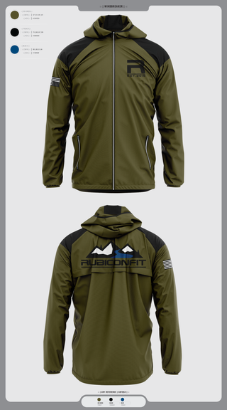 Windbreaker, RubiconFit, , Teamtime, Team time, sublimation, custom sports apparel, team uniforms, spirit wear, spiritwear, sports uniforms, custom shirts, team store, custom team store, fundraiser sports, apparel fundraiser